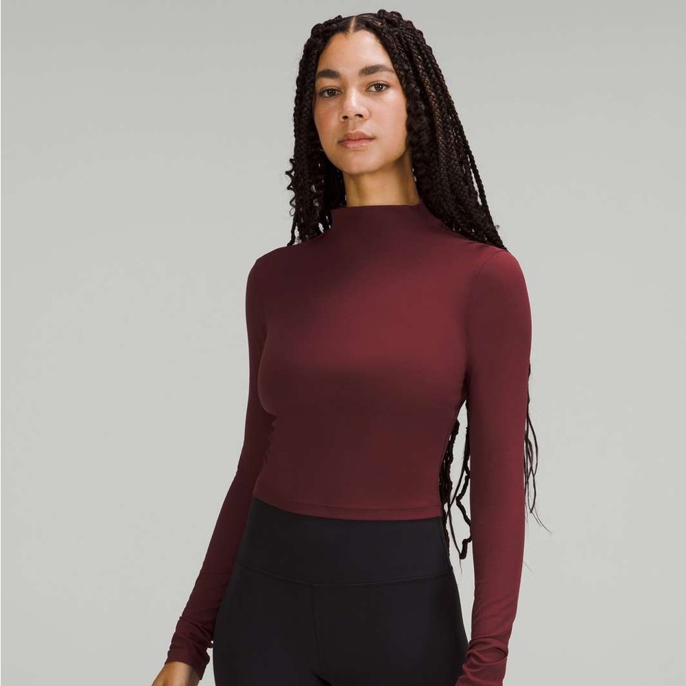 Lulu lemon align mock neck size 2